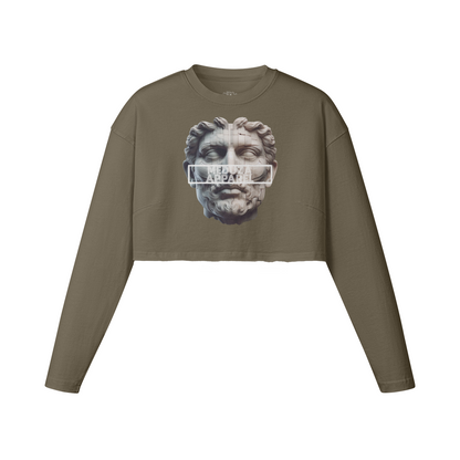 MMXXIV Crop Top Long Sleeve Women