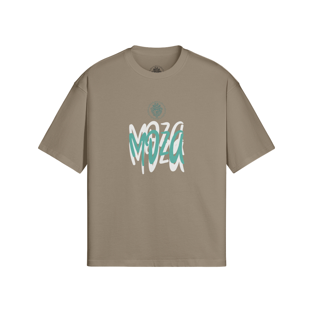 Meduza Green Graffiti Boxy T-Shirt