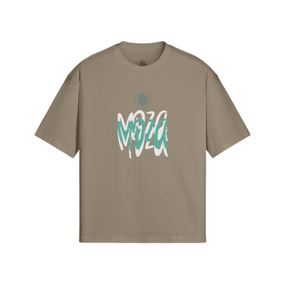 Meduza Green Graffiti Boxy T-Shirt