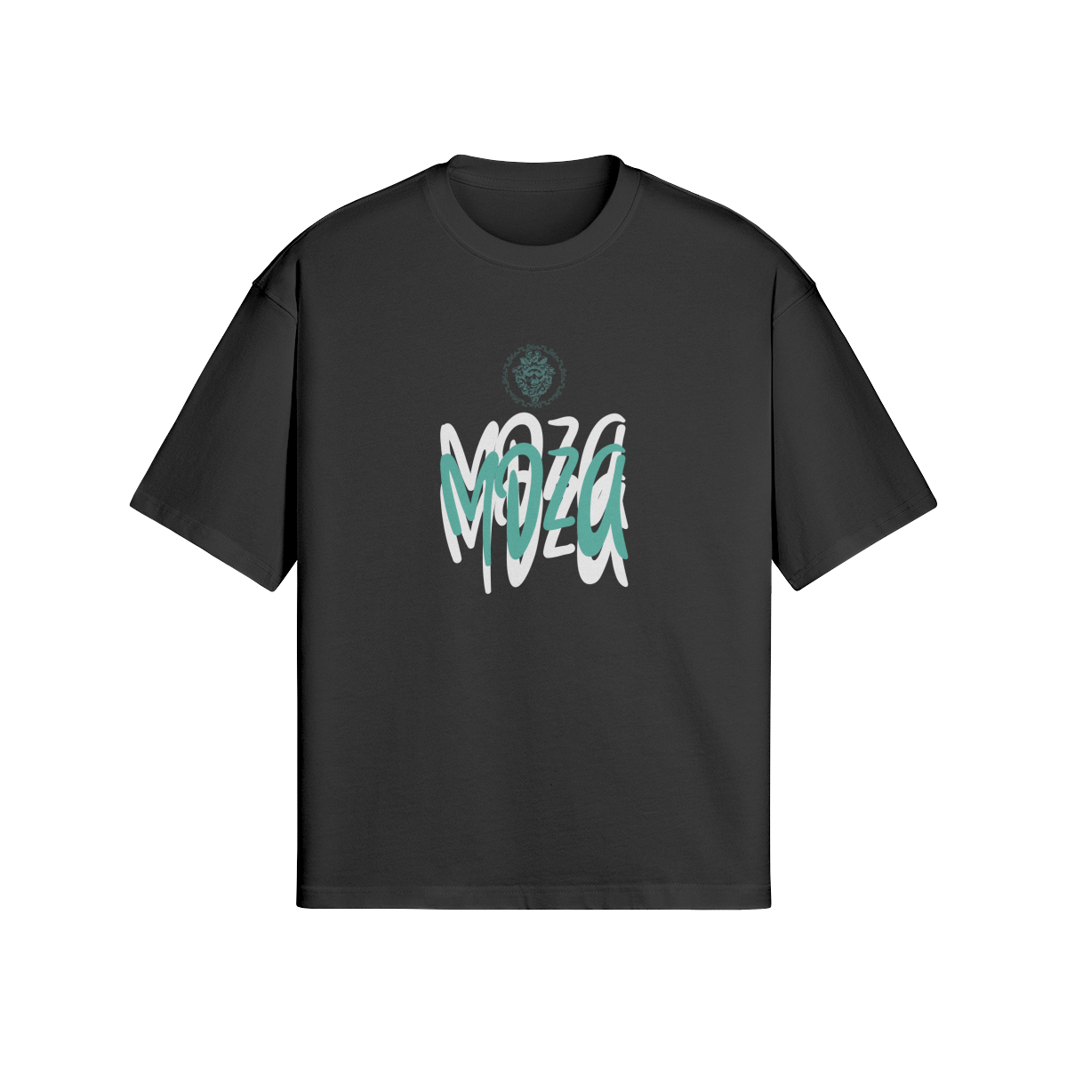 Meduza Green Graffiti Boxy T-Shirt