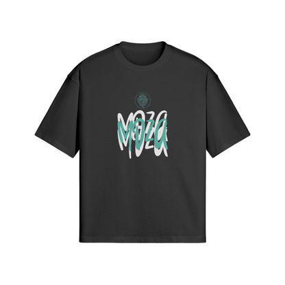 Meduza Green Graffiti Boxy T-Shirt