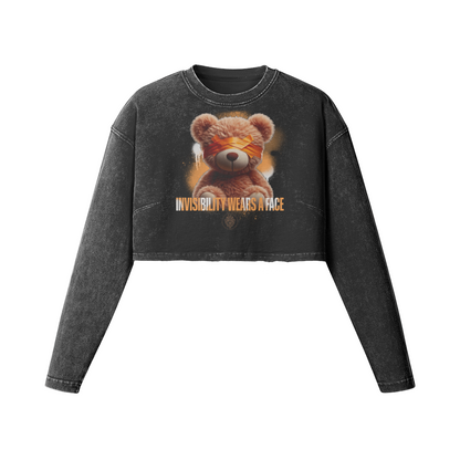 Meduza Invisible Bear Manches Longues Crop 260