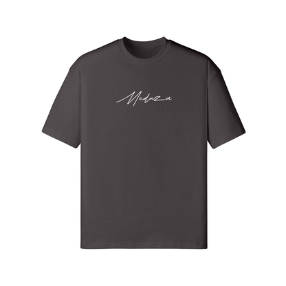 Meduza Handwritten Font Loose T-Shirt 190