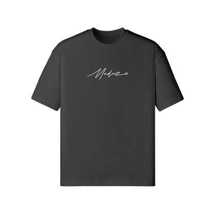 Meduza Handwritten Font Loose T-Shirt 190