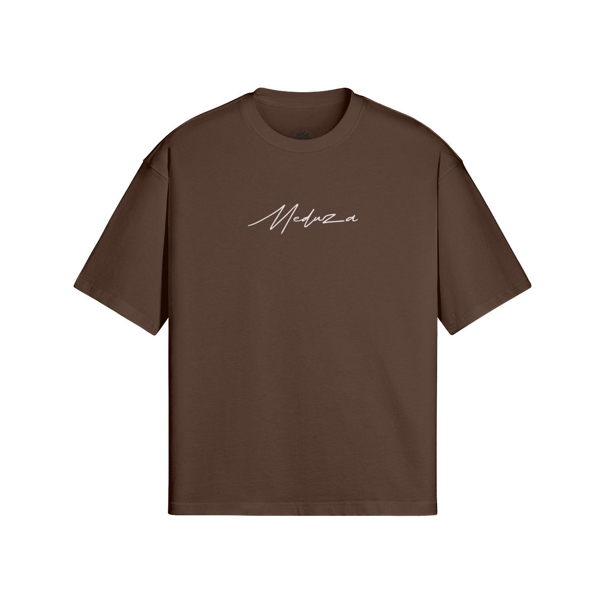 Meduza Handwritten Font Boxy T-Shirt 280