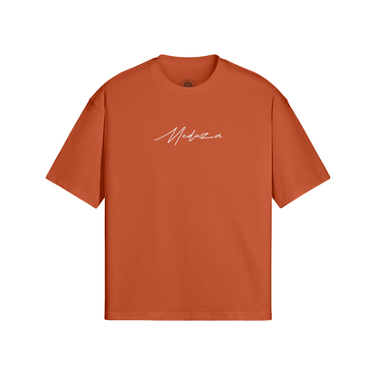 Meduza Handwritten Font Boxy T-Shirt 280