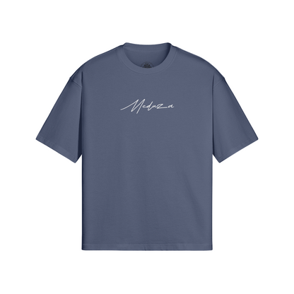 Meduza Handwritten Font Boxy T-Shirt 280