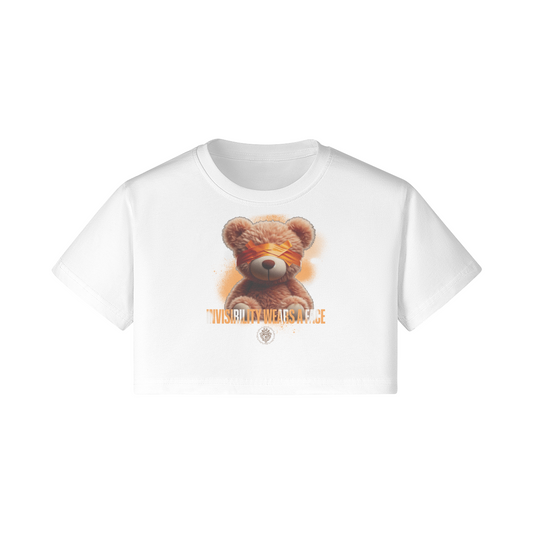 Meduza Invisible Bear Crop Top 