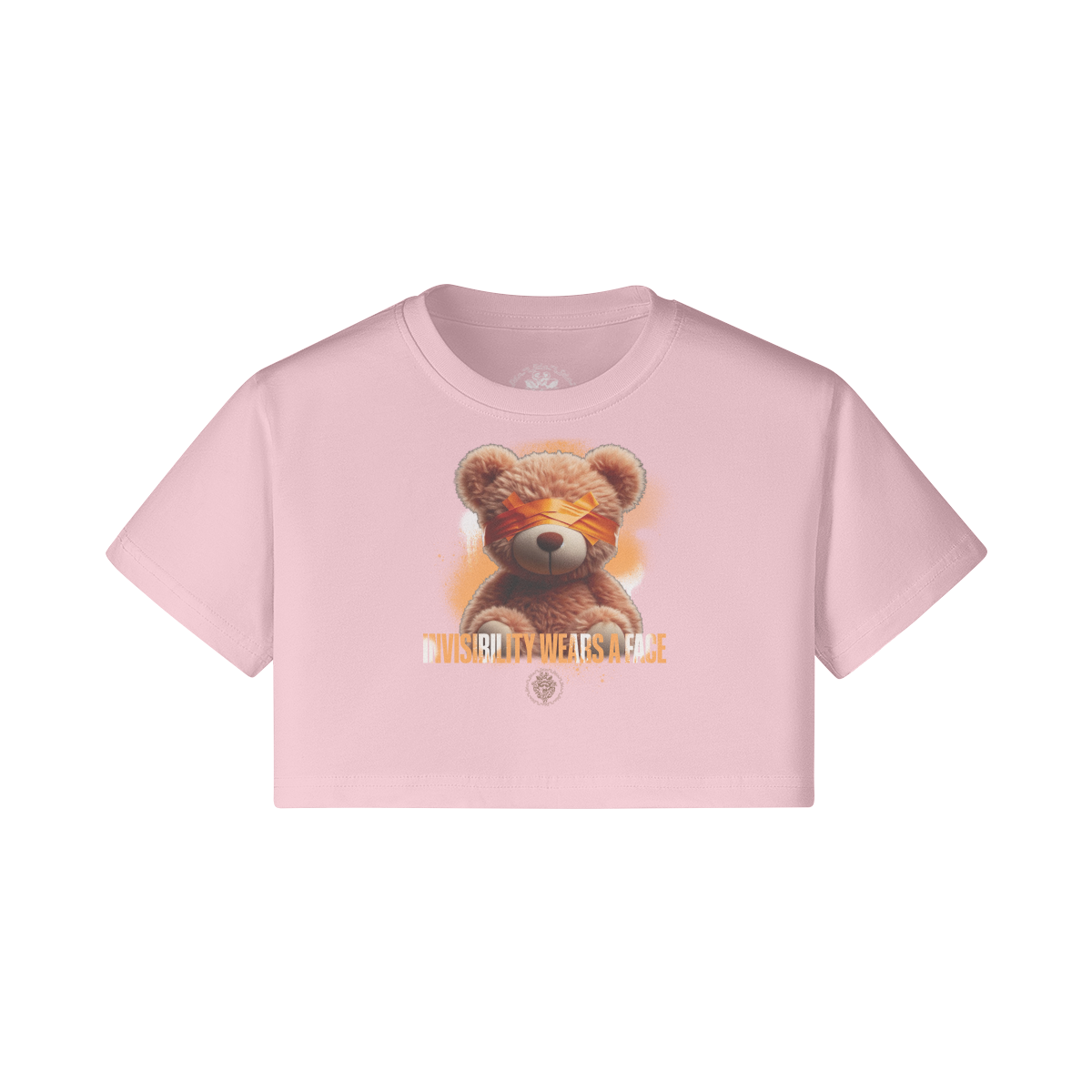 Meduza Invisible Bear Crop Top 