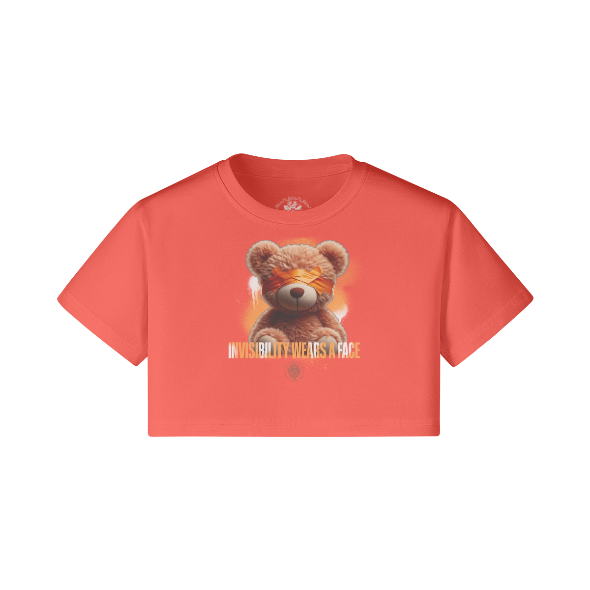 Meduza Invisible Bear Crop Top 