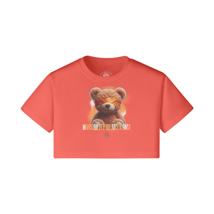 Meduza Invisible Bear Crop Top 