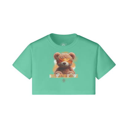 Meduza Invisible Bear Crop Top 