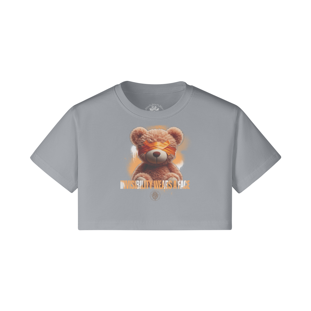 Meduza Invisible Bear Crop Top 