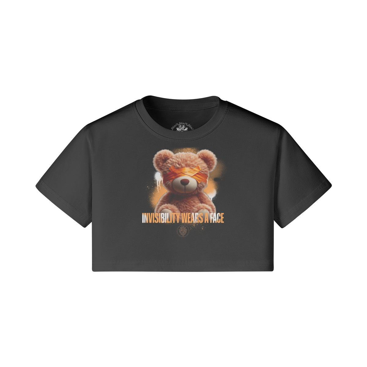 Meduza Invisible Bear Crop Top 