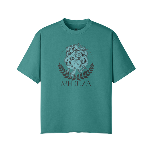Meduza's Head Mint Faded Hem T-Shirt 260