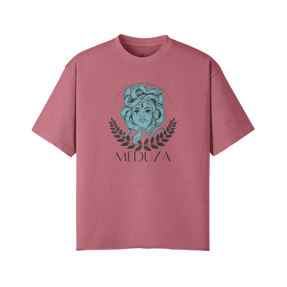 Meduza's Head Mint Faded Hem T-Shirt 260