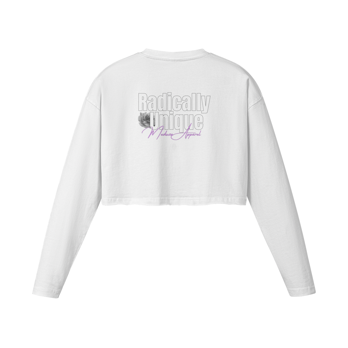 Meduza Radically Unique Long Sleece Crop Top 260