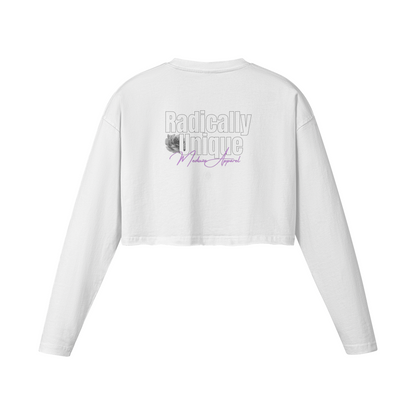 Meduza Radically Unique Long Sleece Crop Top 260