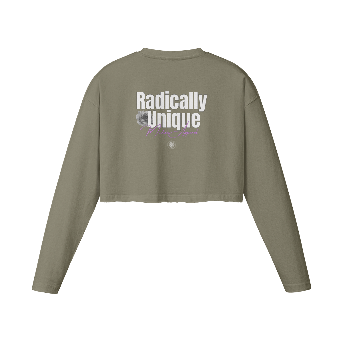Meduza Radically Unique Long Sleece Crop Top 260