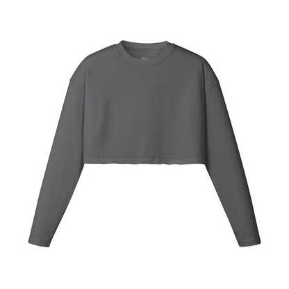 Meduza Radically Unique Long Sleece Crop Top 260